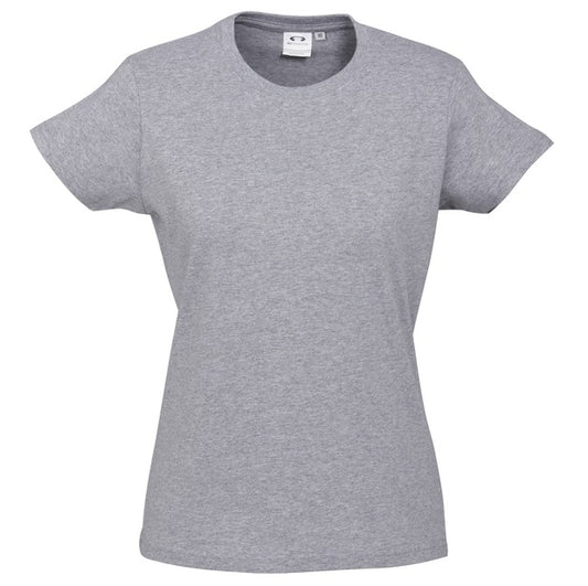 Biz Collection T10022 Ladies Ice Tee Grey Marle