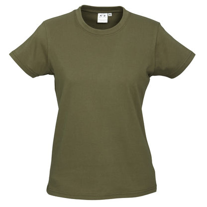 Biz Collection T10022 Ladies Ice Tee Khaki