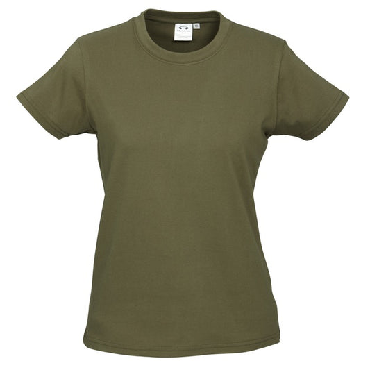 Biz Collection T10022 Ladies Ice Tee Khaki