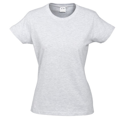 Biz Collection T10022 Ladies Ice Tee Snow Marle