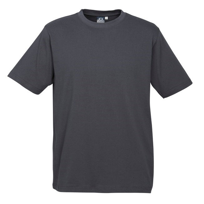 Mens Charcoal corporate branding tshirt Biz Collection T10012 Mens Ice Tee