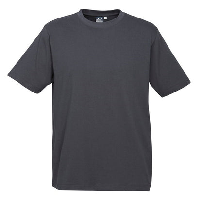 Mens Charcoal corporate branding tshirt Biz Collection T10012 Mens Ice Tee