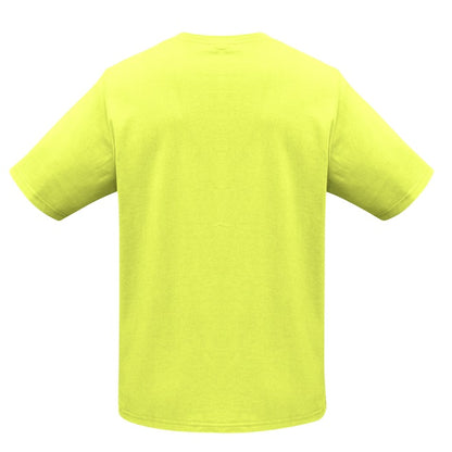 Biz Collection T10012 Men's Ice Tee Fluro Yellow Lime