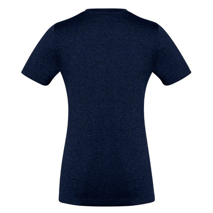 Biz Collection T800LS Ladies Aero Tee Solid White