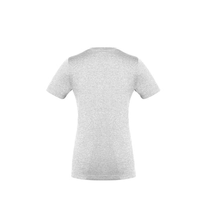 Biz Collection T800LS Ladies Aero Tee Silver - Back view