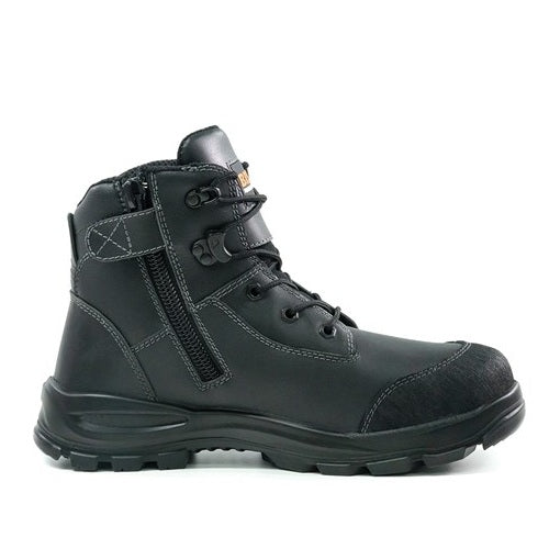 Bison TORBK Lace Up With Zip Safety Boots