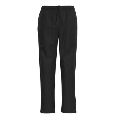 Durable Elastic Waist Black Unisex sports pants Biz Collection TP409M Razor Adults Pants