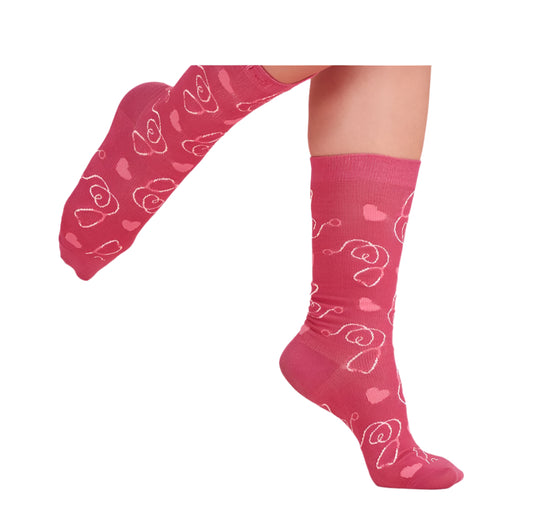 Biz Care CCS250U Happy Feet Unisex Comfort Socks