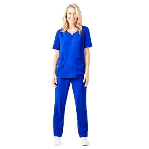 Bizcare CSP943LL Womens Multi-Pocket Slim Leg Scrub Pants