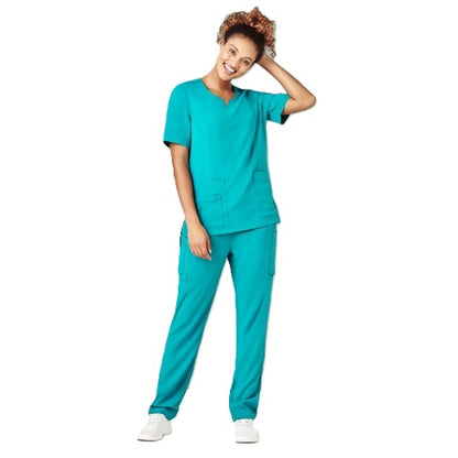 Bizcare CSP943LL Womens Multi-Pocket Slim Leg Scrub Pants