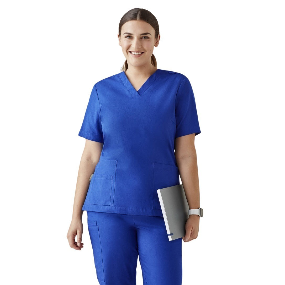 Biz Care CST141LS Tokyo Womens V-Neck Scrub Top