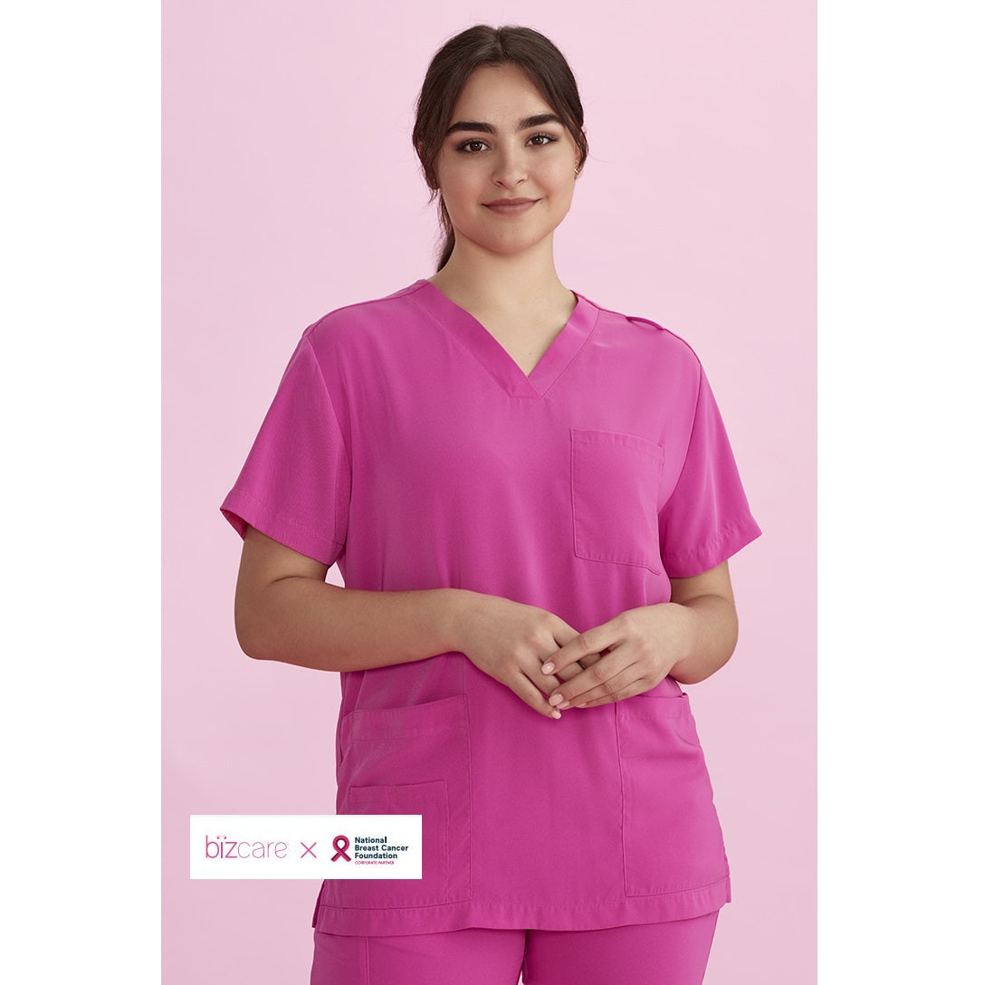 Biz Care CST250US Unisex V Neck Scrub Top