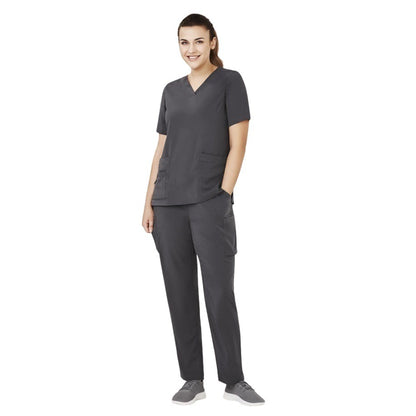 Biz Care CST941LS Ladies V Neck Scrub Top