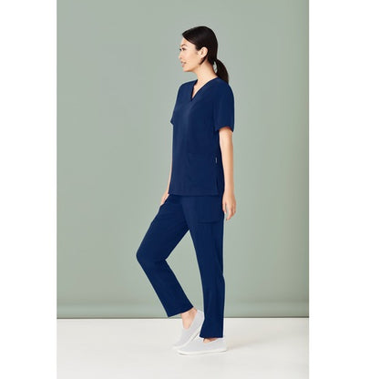 Biz Care CST941LS Ladies V Neck Scrub Top