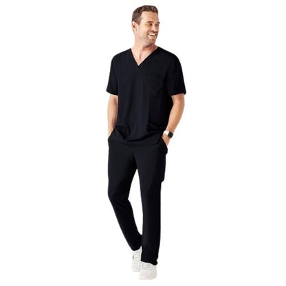 Biz Care CST945MS Mens V Neck Scrub Top