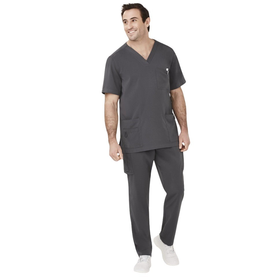 Biz Care CST945MS Mens V Neck Scrub Top