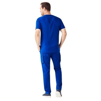 Biz Care CST945MS Mens V Neck Scrub Top