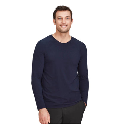 Biz Care CT247ML Performance Mens Cotton L/Sleeve Tee