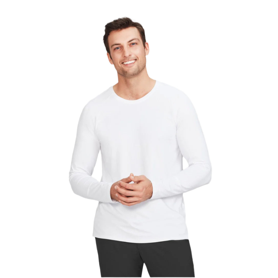 Biz Care CT247ML Performance Mens Cotton L/Sleeve Tee