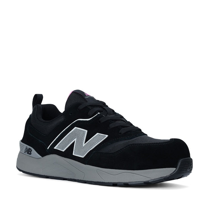 Black New Balance WEELCAP ELITE LITE WOMENS sneaker angle profile