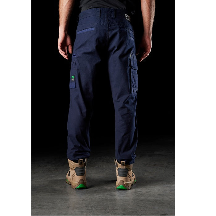 FXD WP-3 Stretch Work Pant - Navy - Angled Rear View