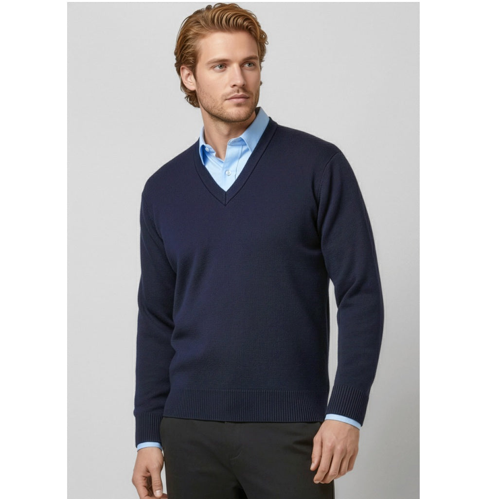 Biz Collection WP6008 Woolmix Mens Knit Pullover