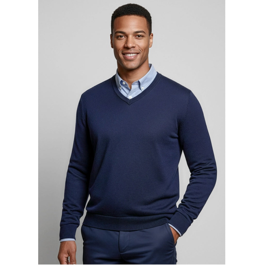 Biz Collection WP916M Roma Mens Knit Pullover