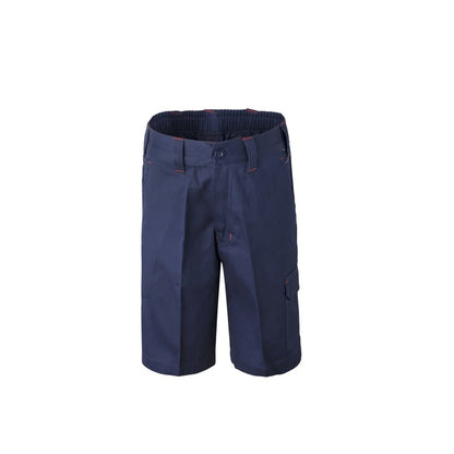 Workcraft WPK502 Kids Midweight Cargo Cotton Drill Shorts