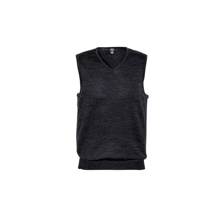 Biz Care WV619M Mens Milano Knit Vest