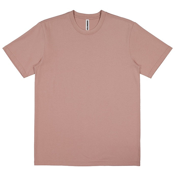 Plain pink t-shirt on a white background