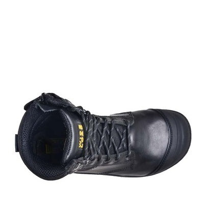 Wide Load 890BZ Black 8 Zip Side Safety Boots