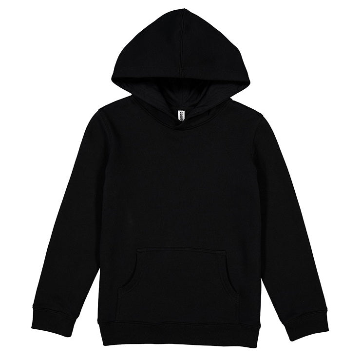 Black hoodie on a white background