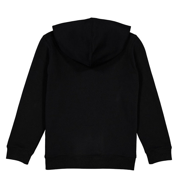Black hoodie on a white background