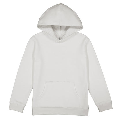 White hoodie on a white background