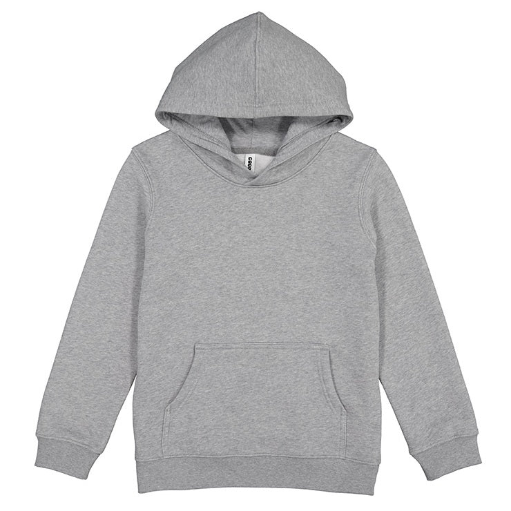 Gray hoodie on a white background