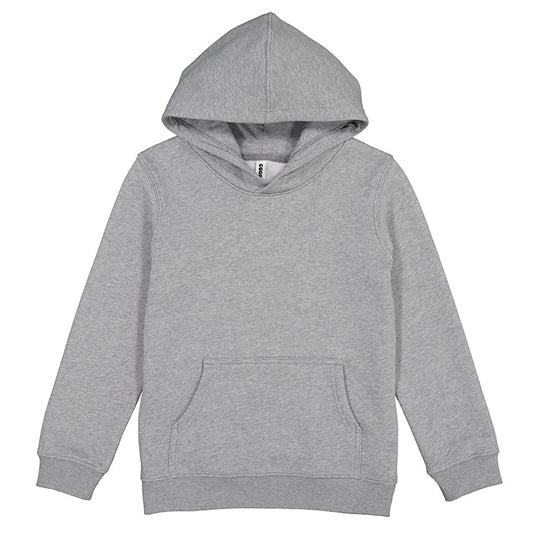 Gray hoodie on a white background