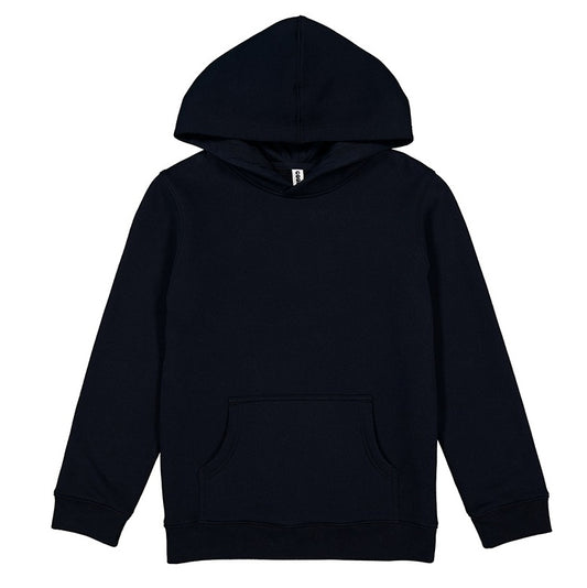 Black hoodie on a white background