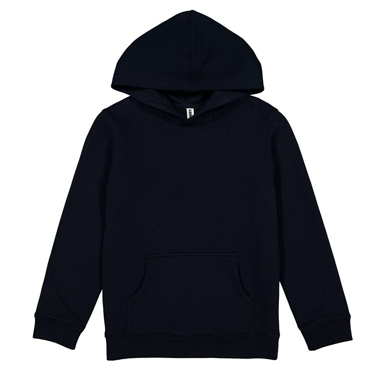 Black hoodie on a white background