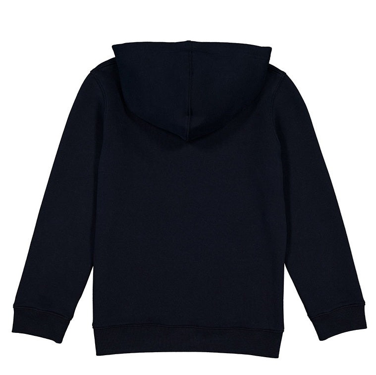 Black hoodie on a white background