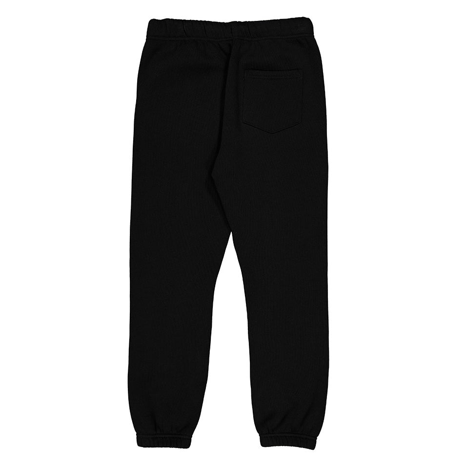 Black pants on a white background