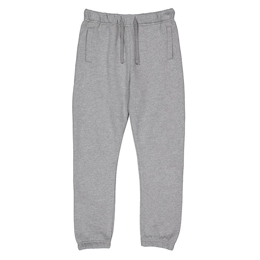 Gray sweatpants on a white background