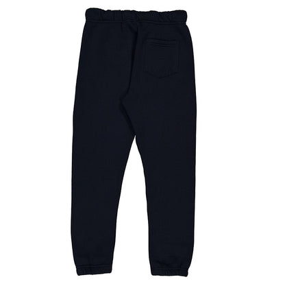 Black sweatpants on a white background