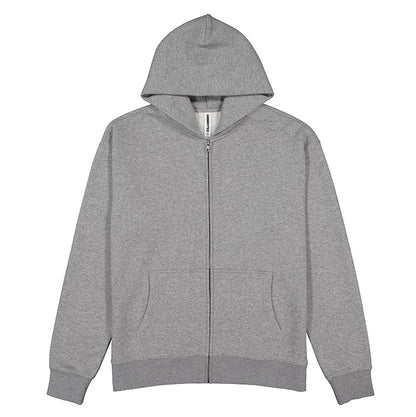 Gray hoodie on a white background