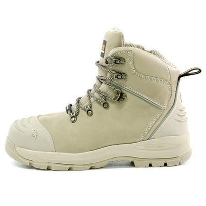 Bison XTLZST Ankle Lace Up With Zip Safety Boots