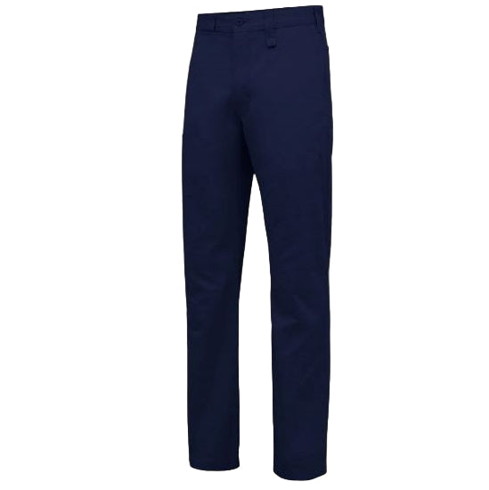 Navy blue pants on a beige background