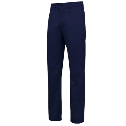 Navy blue pants on a beige background
