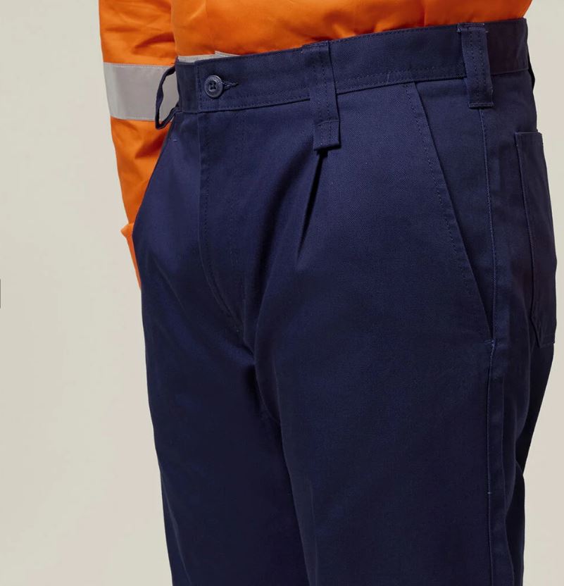Hard Yakka Y02615 Foundations Drill Pant With Double Hoop Tape