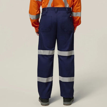 Hard Yakka Y02615 Foundations Drill Pant With Double Hoop Tape