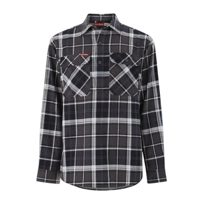 Hard Yakka Y04006 Core LS Closed Front Check Flannel Shirt