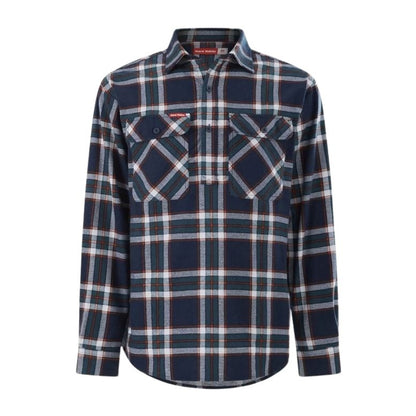 Hard Yakka Y04006 Core LS Closed Front Check Flannel Shirt